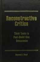RECONSTRUCTIVE CRITICS 0877666911 Book Cover