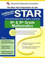 Texas TAKS Grade 8 Math  (REA) - The Best Test Prep for TX Grade 8 Math (Test Preps) 073860027X Book Cover