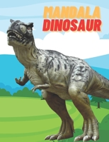 Mandala Dinosaur Coloring Book: for Kids, 29 Dinosaur Mandala ages 7 years or more B08WV2XPT6 Book Cover