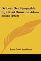De Leer Der Sympathie Bij David Hume En Adam Smith (1903) 1160401063 Book Cover