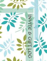 Invite & Gift Log 1096862719 Book Cover