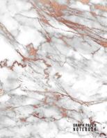 Graph Paper Notebook: Marble Composition Notebook 100 Pages 8.5 x 11 Paper Size Quad Ruled 5x5 Graph Paper Soft Cover Flexible Writing Book 1790136938 Book Cover
