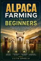 Alpaca Farming For Beginners: A Practical Guide to Raising Alpacas for Fiber Production and Small-Scale Farm Management B0H3NZBZ61 Book Cover