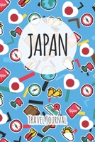Japan Travel Journal: 6x9 Travel planner I Road trip planner I Dot grid journal I Travel notebook I Travel diary I Pocket journal I Gift for Backpacker 1675454418 Book Cover