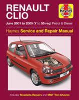 Renault Clio Service and Repair Manual (Haynes Service and Repair Manuals) 0857339303 Book Cover