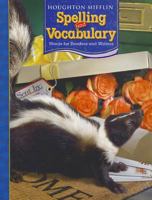 Spelling and Vocabulary, Words for Readers and Writers 0618491899 Book Cover