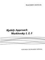 Kodaly Approach (Teacher Edition for Wookbook 1,2,3) 0769253474 Book Cover