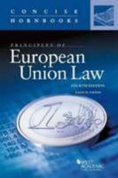 European Union Law (Concise Hornbook Series) 0314290273 Book Cover