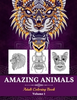 Amazing Animals Adult Coloring Book 606952747X Book Cover