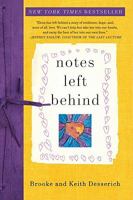 Notes Left Behind 0061886394 Book Cover