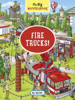 My Big Wimmelbook—Fire Trucks! 1615196277 Book Cover