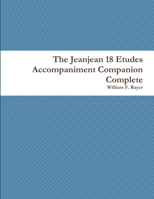 The Jeanjean 18 Etudes Accompaniment Companion Complete 0359475027 Book Cover