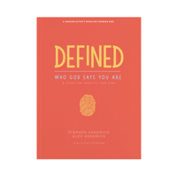Defined: Who God Says You Are - Younger Kids Activity Book: A Study on Identity for Kids 1535956763 Book Cover