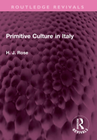 Primitive Culture in Italy 1032498250 Book Cover
