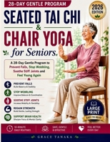 Seated Tai Chi & Chair Yoga for Seniors: A 28-Day Gentle Program to Prevent falls, Stop Wobbling, Soothe stiff joints and Feel Young Again B0H2FCJJVS Book Cover