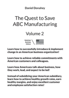 The Quest to Save ABC Manufacturing: Volume 2 3758328462 Book Cover