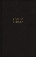 Nbla, Santa Biblia, Ultrafina, Letra Grande, Leathersoft, Negro, Palabras de Jesús En Rojo, Con Cierre 0829774246 Book Cover
