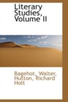 Literary Studies [Volumes I & II] 0526412704 Book Cover