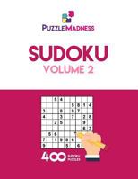 Sudoku: Volume 2: 400 puzzles 1545399239 Book Cover
