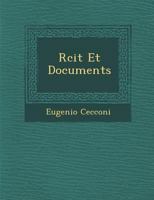 R Cit Et Documents 1286982804 Book Cover