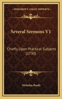 Several Sermons V1: Chiefly Upon Practical Subjects 1104654350 Book Cover