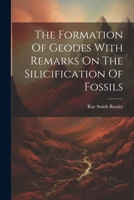 The Formation Of Geodes With Remarks On The Silicification Of Fossils 1022346164 Book Cover