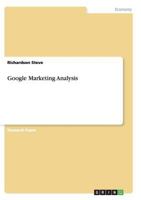 Google Marketing Analysis 3656433313 Book Cover