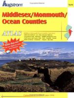 Hagstrom Middlesex/Monmouth/O... Counties, NJ. Atlas (Middlesex County, Monmouth County, Ocean County, Nj Atlas) 0880977574 Book Cover
