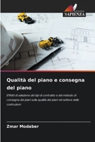Qualità del piano e consegna del piano (Italian Edition) 620783741X Book Cover