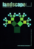 Definitions, Theory & Contemporary Perception of Landscape 839424694X Book Cover