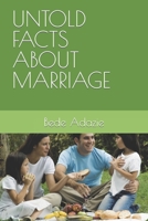 Untold Facts about Marriage B0BR71F57Q Book Cover