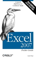 Excel 2007 Pocket Guide 0596514522 Book Cover
