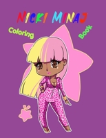 Nicki Minaj Coloring Book: 30+ Coloring Pages. An Amazing Coloring Book With Lots Of Illustrations Nicki Minaj B099FSTSSW Book Cover