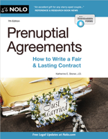 Prenuptial Agreements: How to Write a Fair & Lasting Contract 1413330037 Book Cover