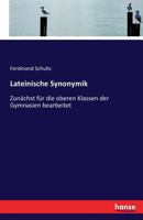 Lateinische Synonymik 3742868551 Book Cover
