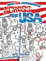 Spot-the-Differences Across the USA 0486468275 Book Cover