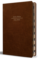 Biblia Bilingüe Reina Valera 1960 (ESV) letra grande símil piel marrón con índice/ Bilingual Bible RVR 1960 (ESV) Large Print Brown Leathersoft with Thumb (Spanish Edition) B0DVQTKS8L Book Cover