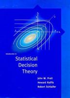 Introduction to Statistical Decision Theory 0262161443 Book Cover