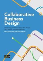Collaborative Business Design: Improving and innovating the design of IT-driven business services 1849289387 Book Cover