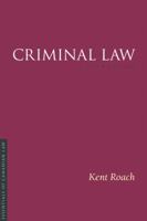 Criminal Law (Essentials of Canadian Law) 1552213986 Book Cover