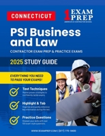 Connecticut PSI Business and Law Contractor Exam Prep: Contractor Exam Preparation & Practice Exams B0FKB5FLDM Book Cover