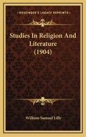 Studies in Religion and Literature 0548606889 Book Cover