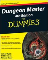 Dungeon Master For Dummies (For Dummies (Sports & Hobbies)) 0470292911 Book Cover