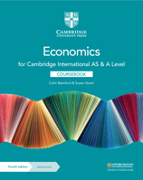 Cambridge International AS & A Level Economics Coursebook with Digital Access (2 Years) (Cambridge International Examinations) 110890341X Book Cover