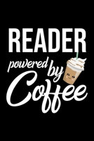 Reader Powered by Coffee: Christmas Gift for Reader Funny Reader Journal Best 2019 Christmas Present Lined Journal 6x9inch 120 pages 1701890283 Book Cover