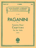 24 Caprices, Op. 1: Violin Solo 0769249949 Book Cover