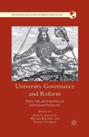 University Governance and Reform (International and Development Education) 1349342769 Book Cover