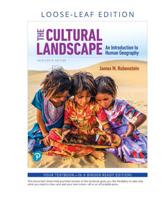 The Cultural Landscape: An Introduction to Human Geography, Loose-Leaf Plus Mastering Geography with Pearson eText -- Access Card Package (13th Edition) 0135209560 Book Cover