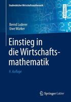 Einstieg in Die Wirtschaftsmathematik 3658059362 Book Cover