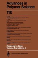 Responsive Gels: Volume Transitions II 3662149370 Book Cover